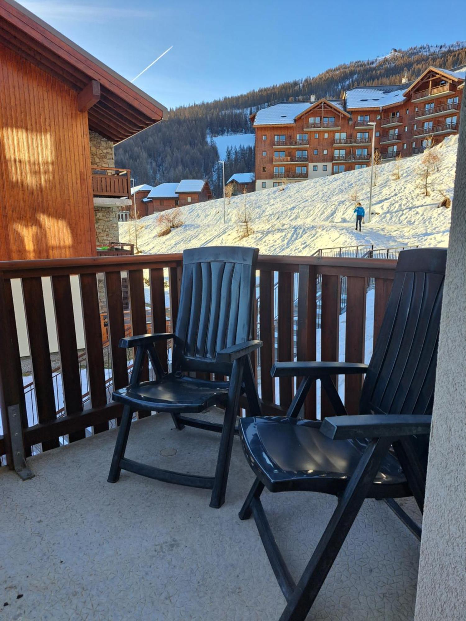 Appartement Avec Balcon - 2 Personnes Puy-Saint-Vincent Bagian luar foto